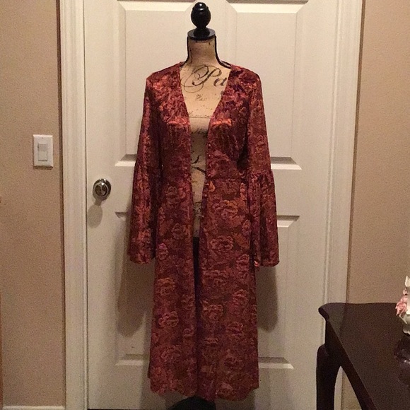 Loveriche burnt orange colored Duster - Picture 2 of 6